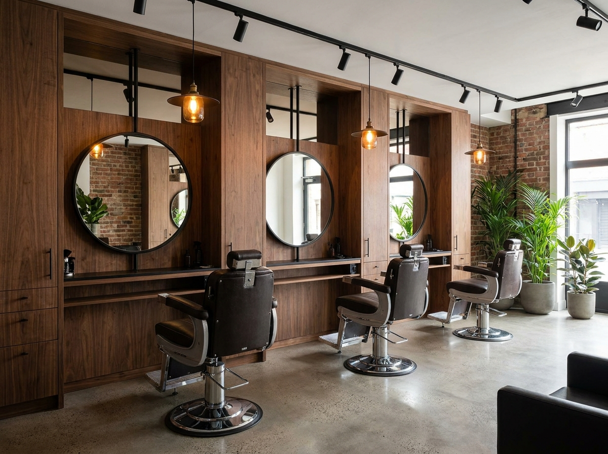 Foto da barbearia